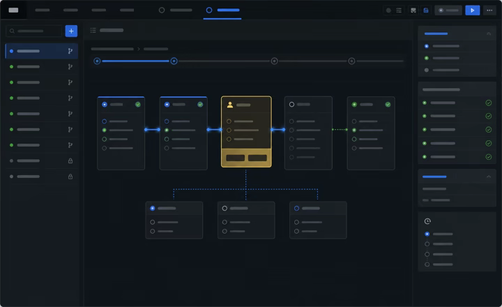 Enterprise release control interface with approval gate and rollback evidence